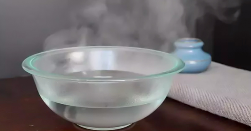 small bowl and fill it with lukewarm water